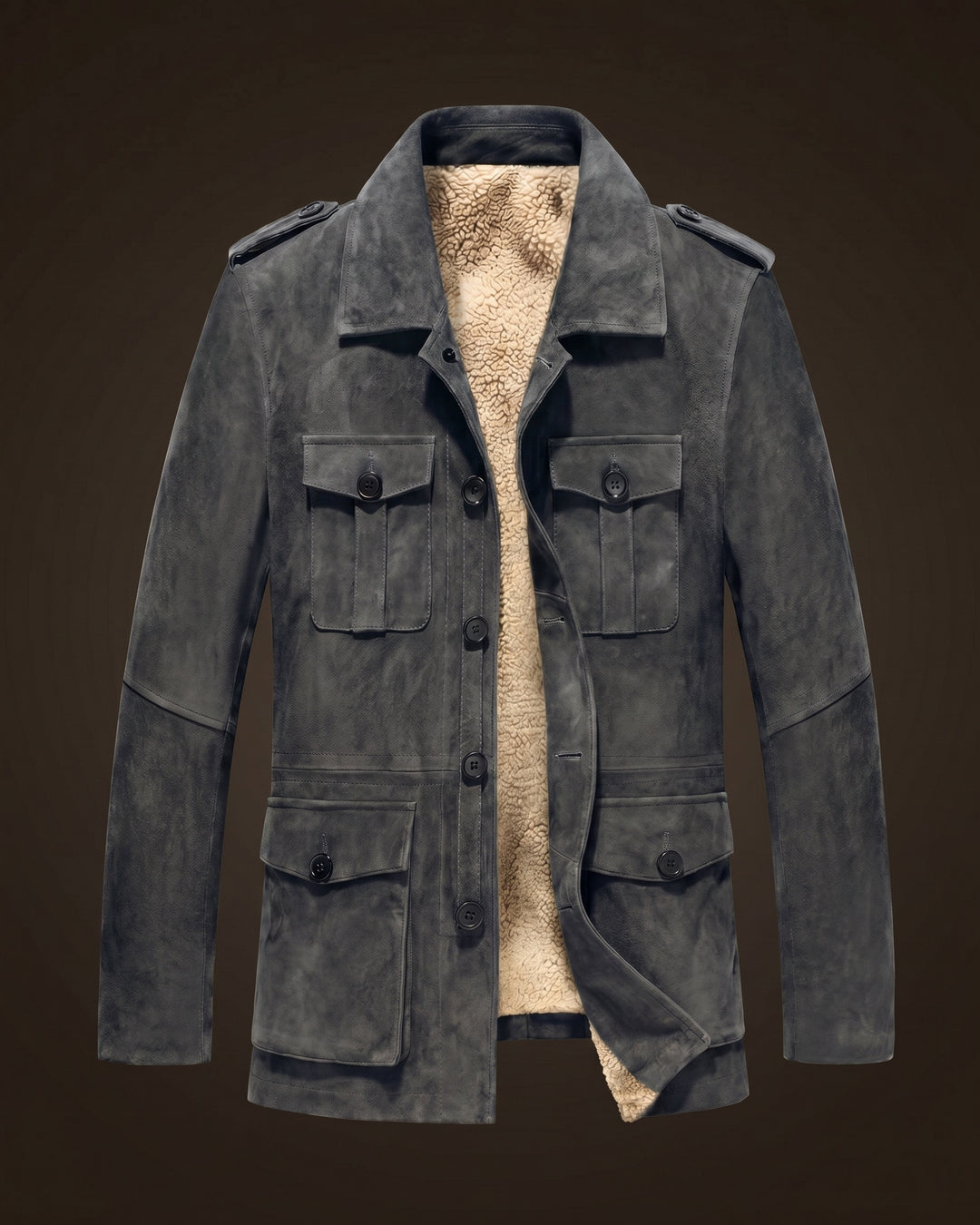 Elio Sherpa-Lined Field Jacket