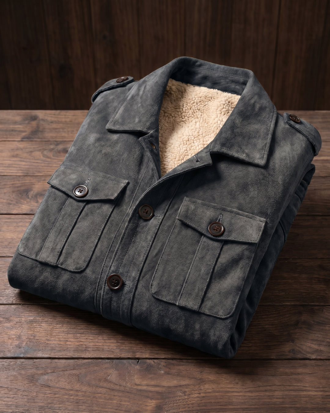 Elio Sherpa-Lined Field Jacket