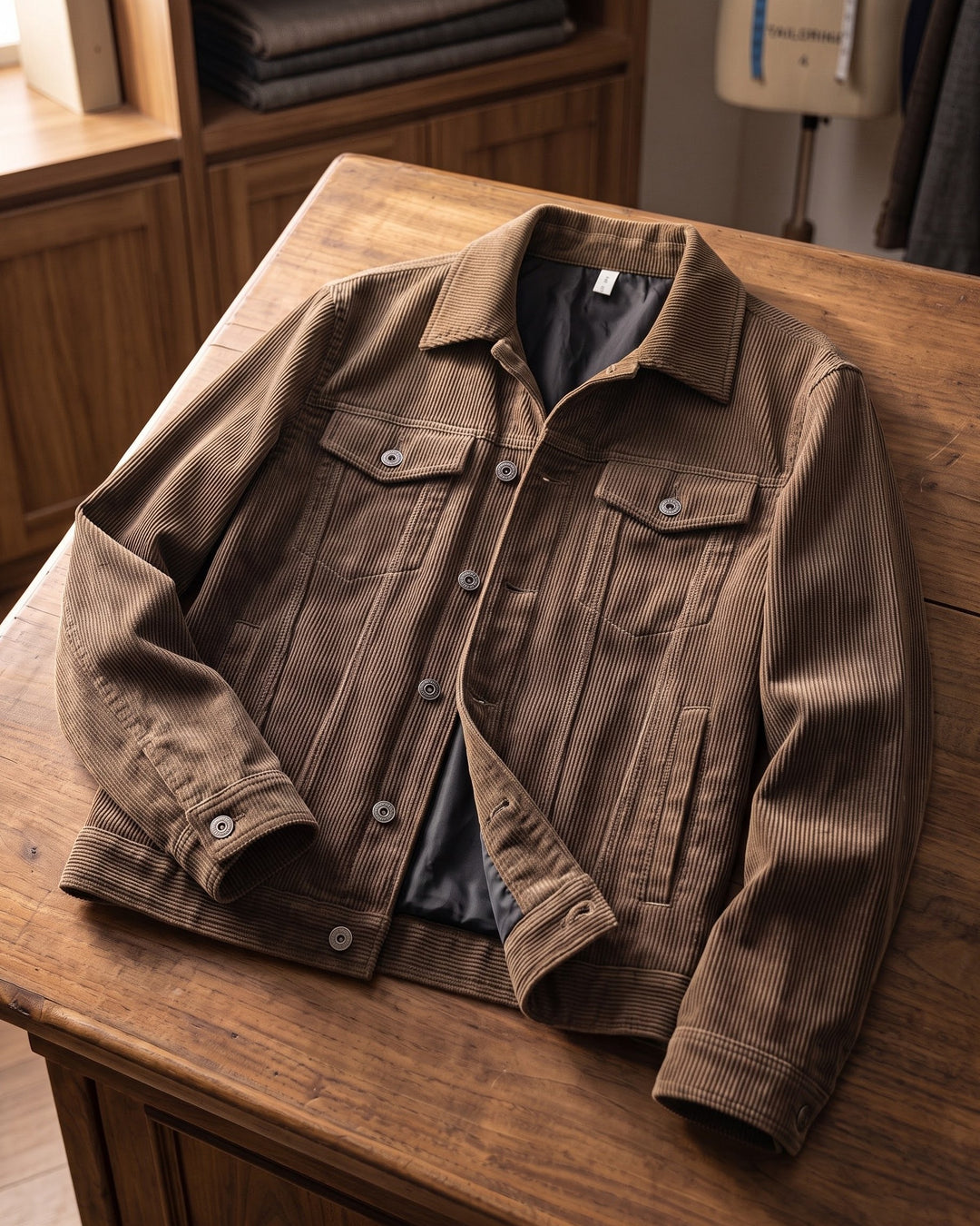 Piero Corduroy Cotton Jacket