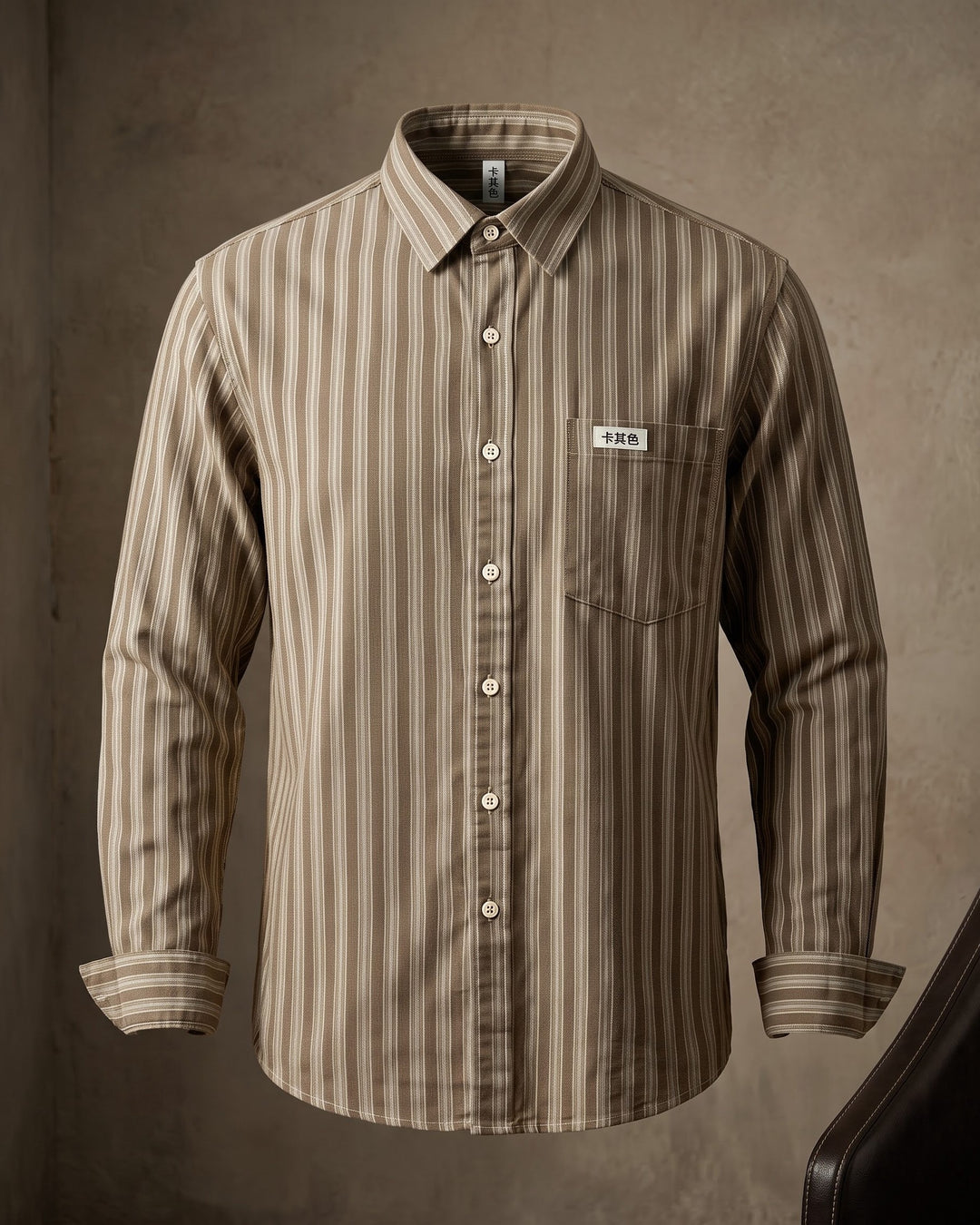 Andrea Cotton Striped Shirt