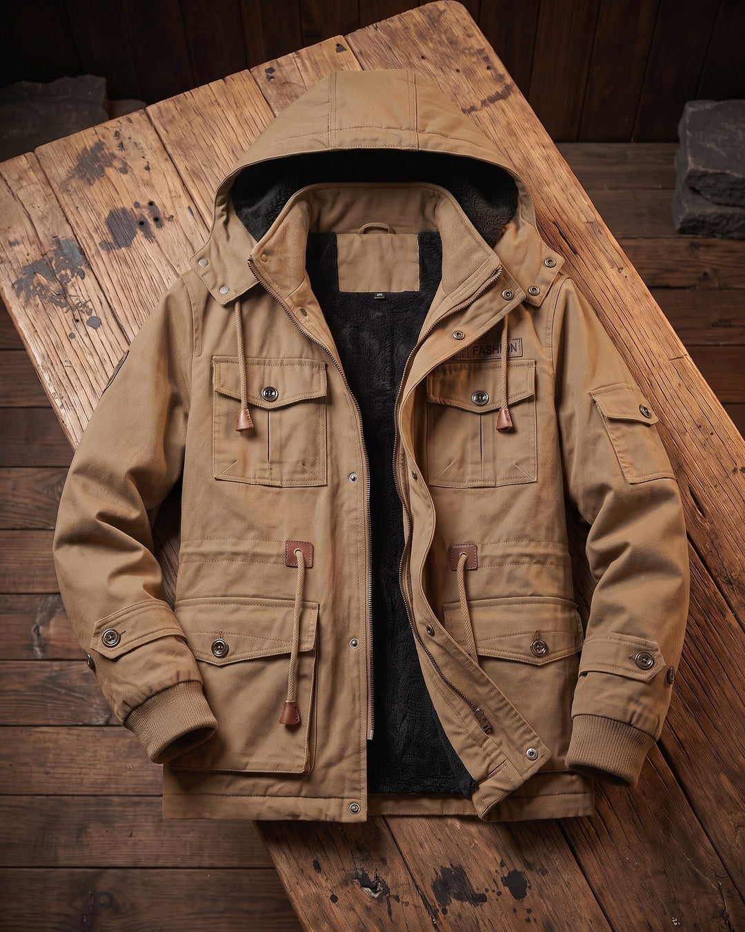 Oscar Cotton Military Jacket