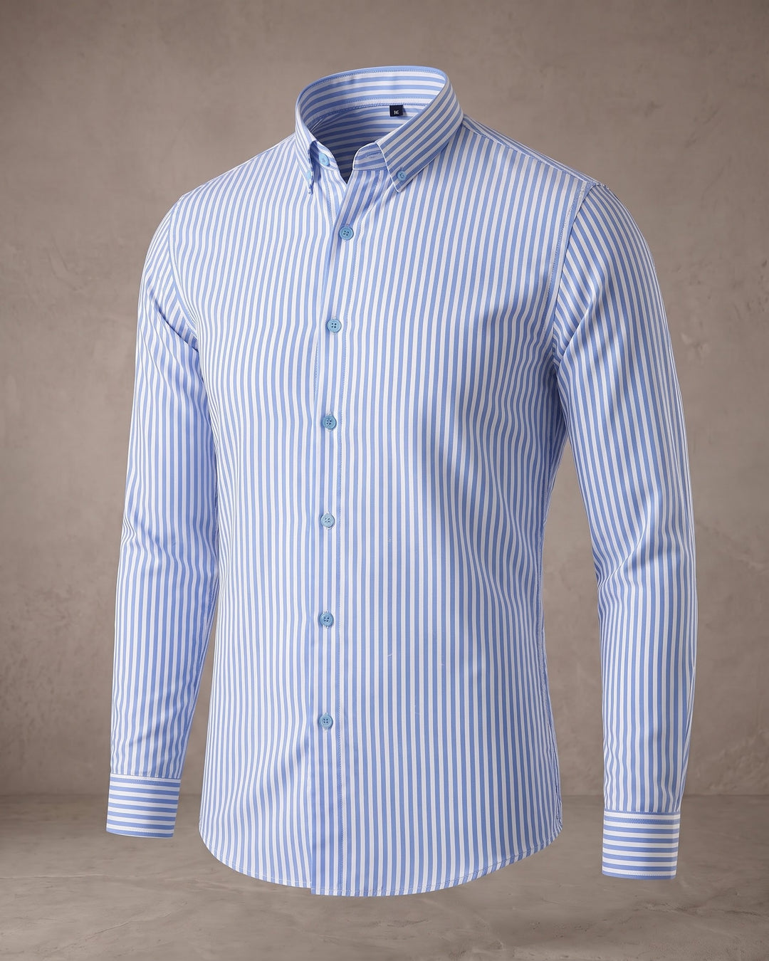 Lucio Striped Button-Down Shirt