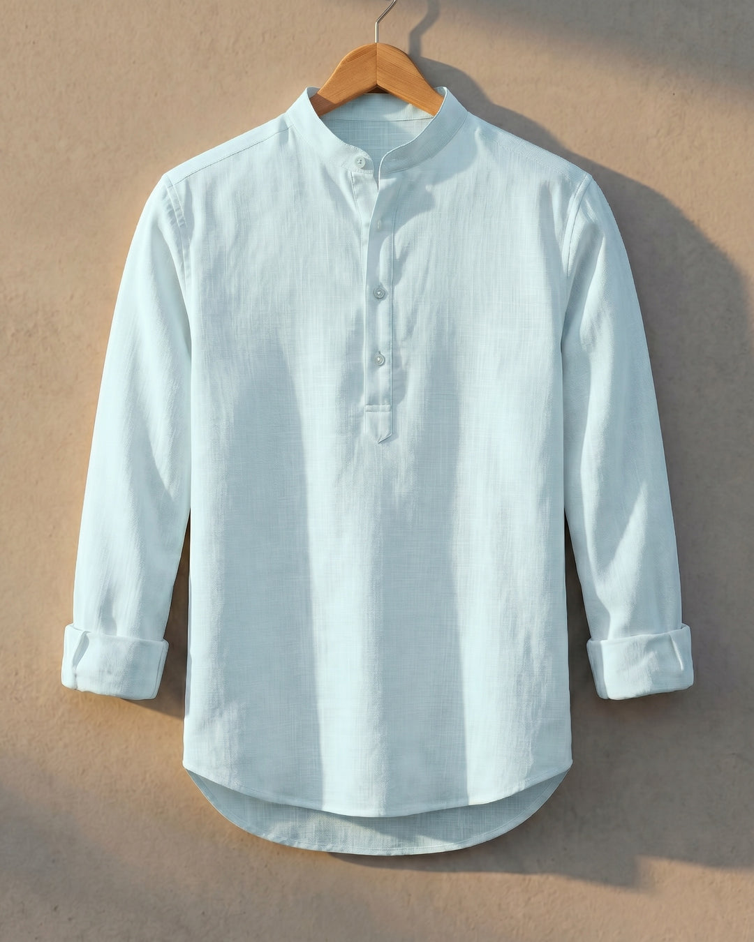 Vincenzo Cotton Linen Shirt