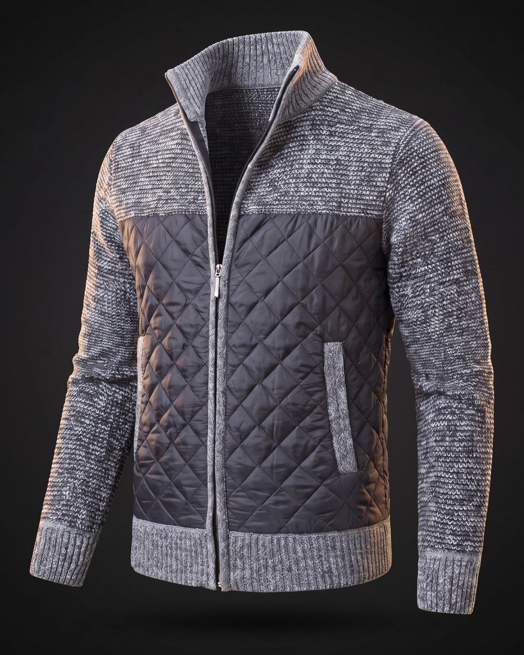 Rodrigo Hybrid Knit Quilted Jacket