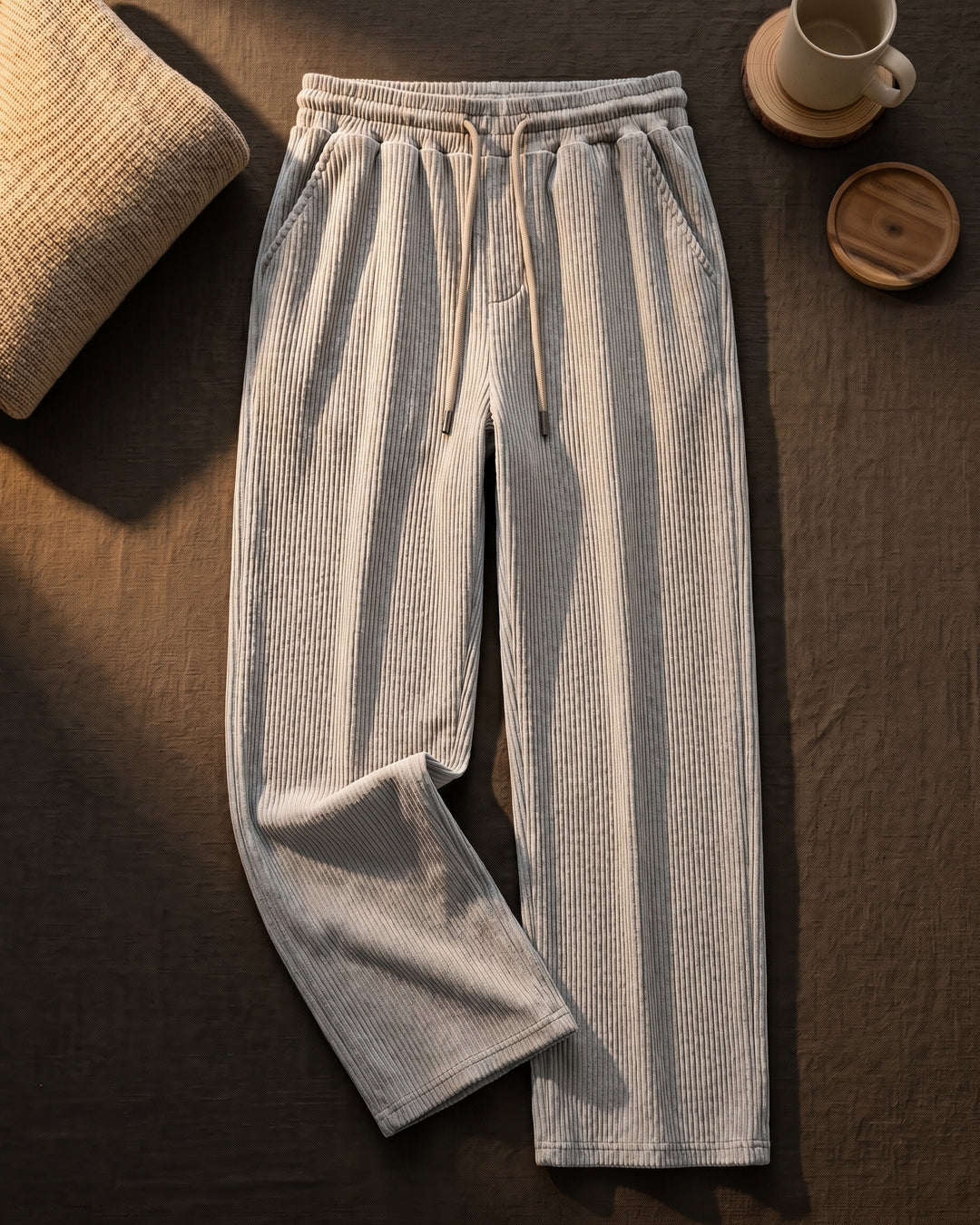 Fulvio Ribbed Corduroy Trousers