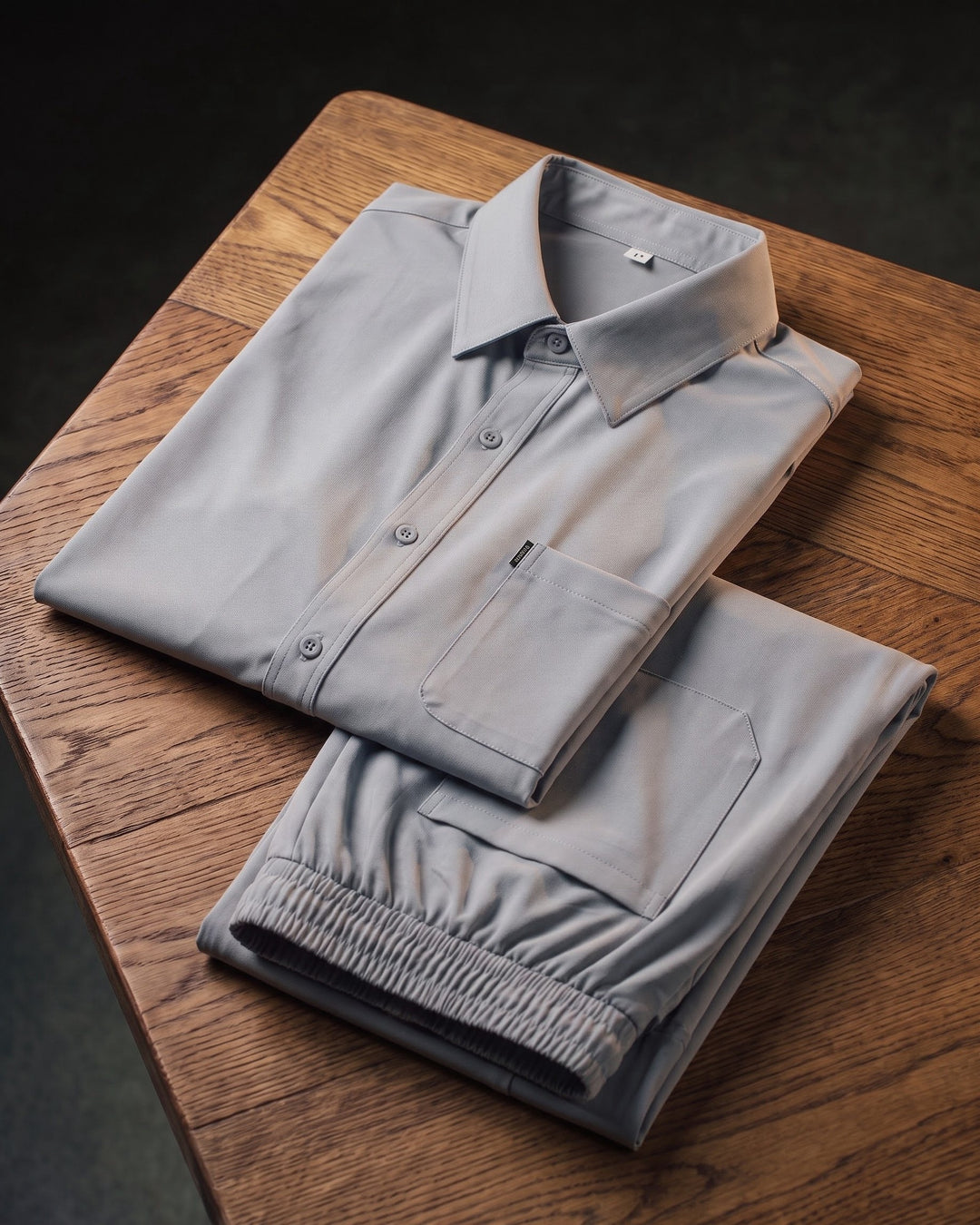 Domenico Short-Sleeve Shirt and Trouser Set