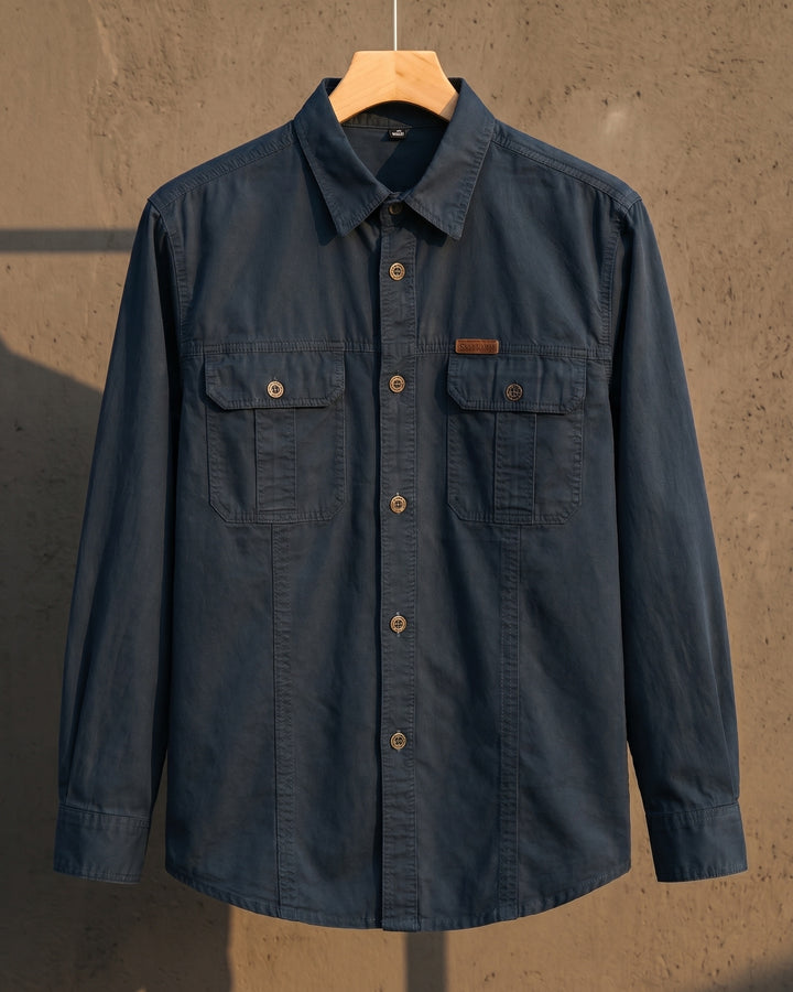 Mauro Cotton Utility Shirt