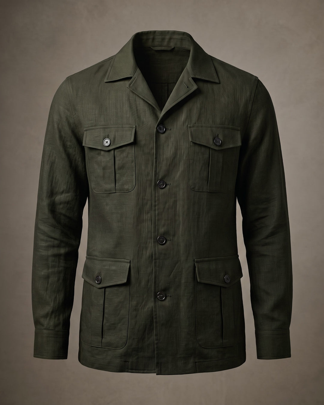 Ramiro Hemp Blend Safari Jacket