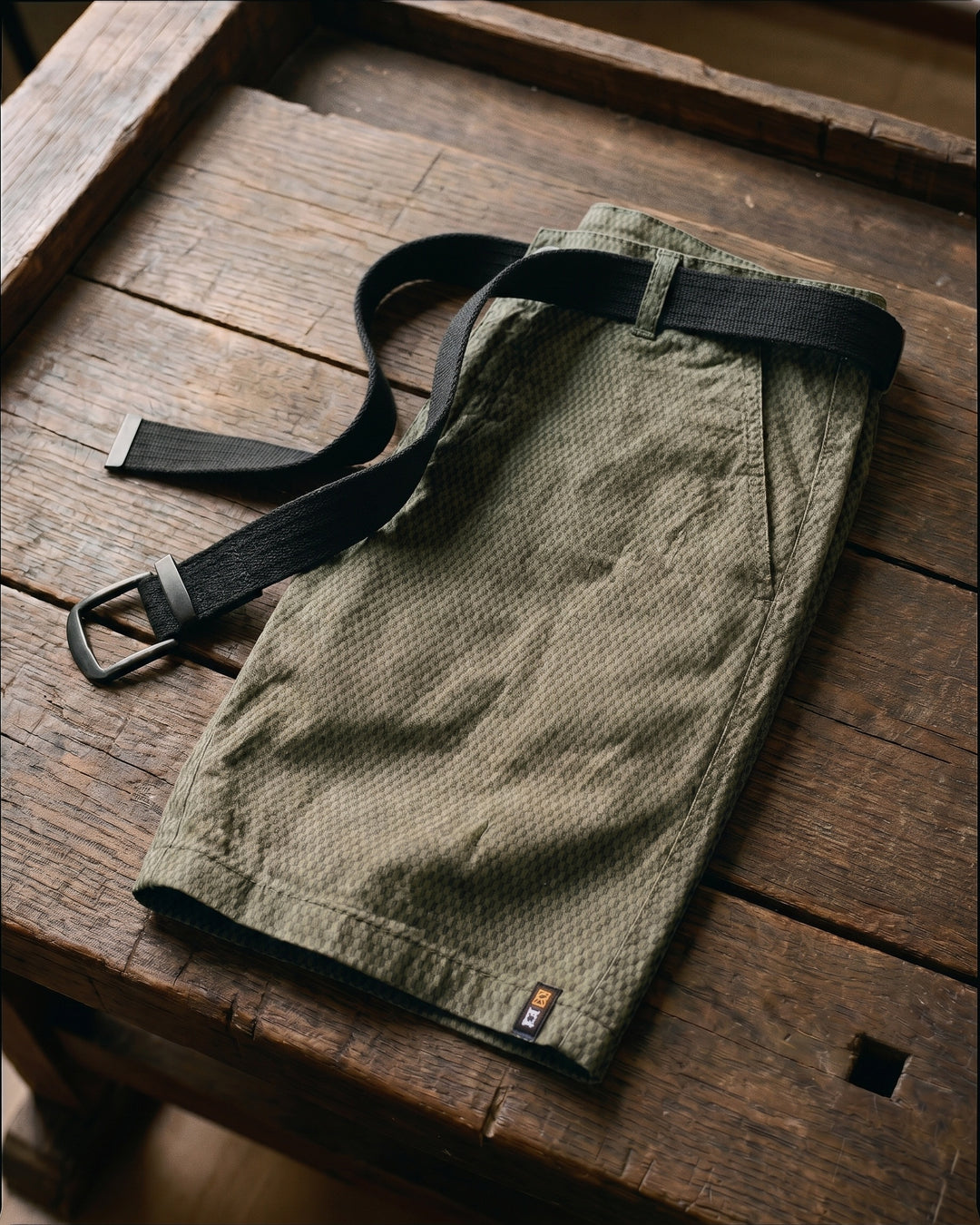 Ruben Cotton Check Shorts