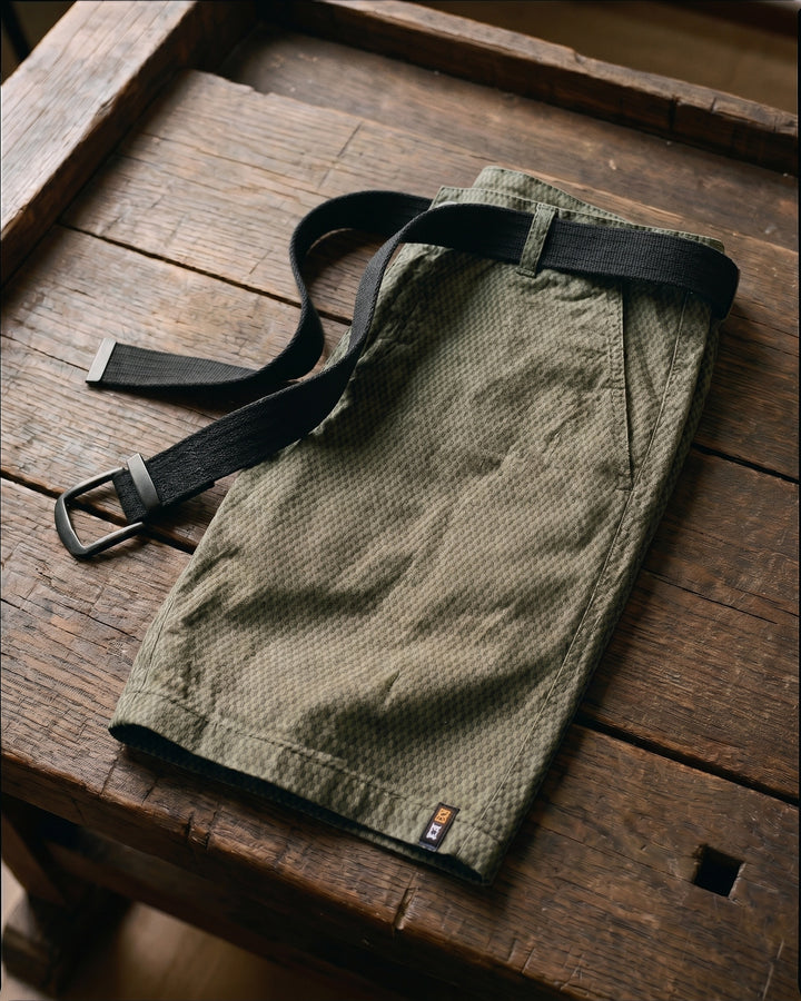 Ruben Cotton Check Shorts