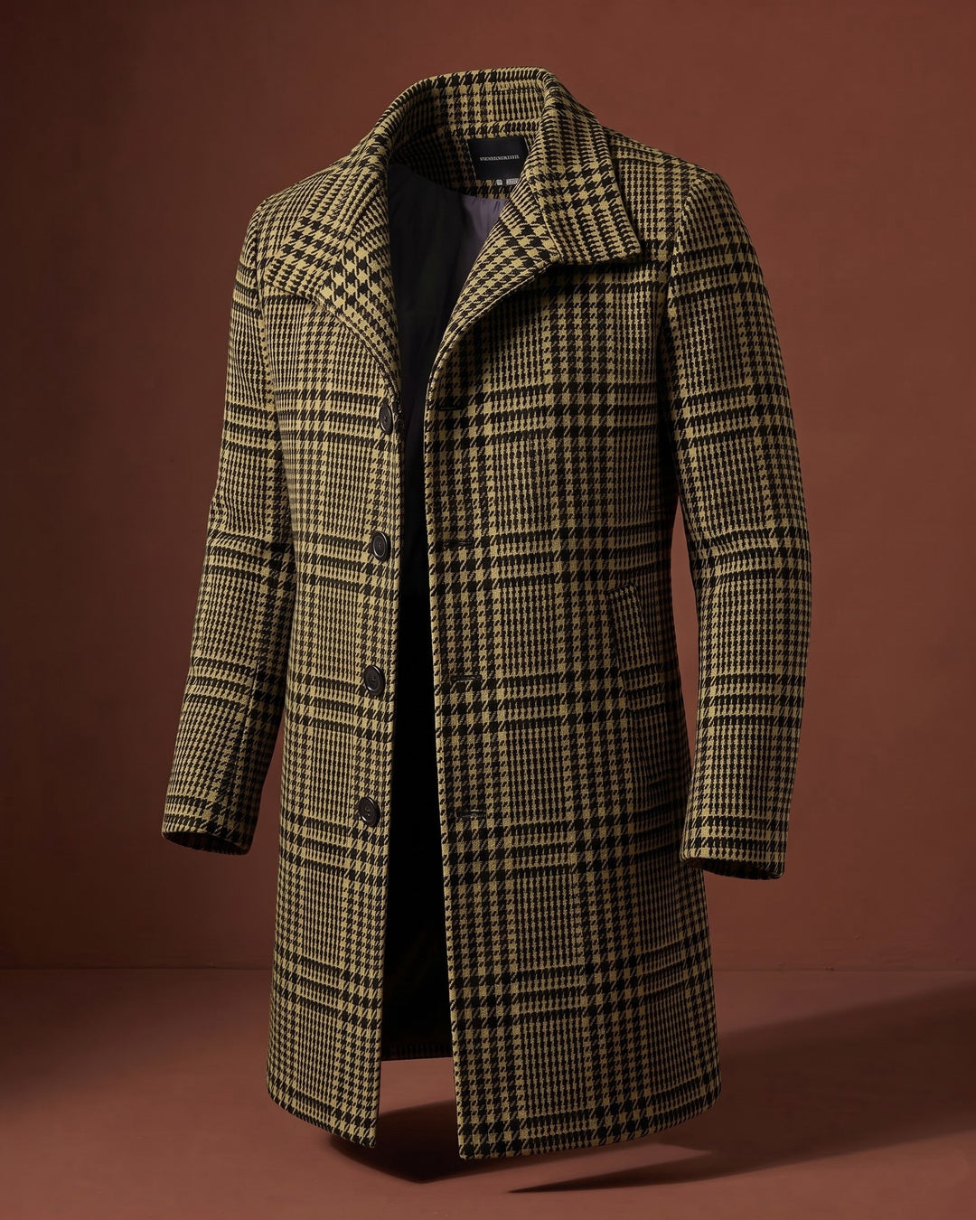 Gennaro Glen Plaid Overcoat