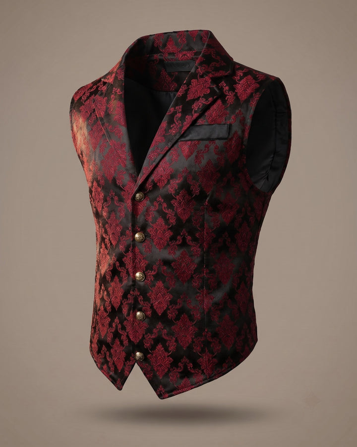 Guido Jacquard Vest