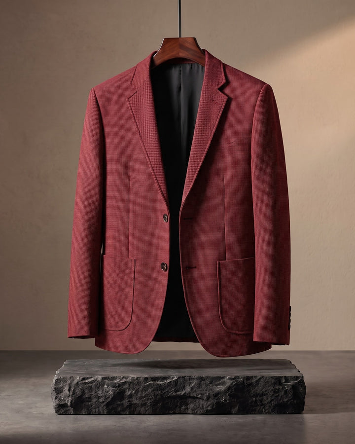 Silvano Micro-Check Blazer