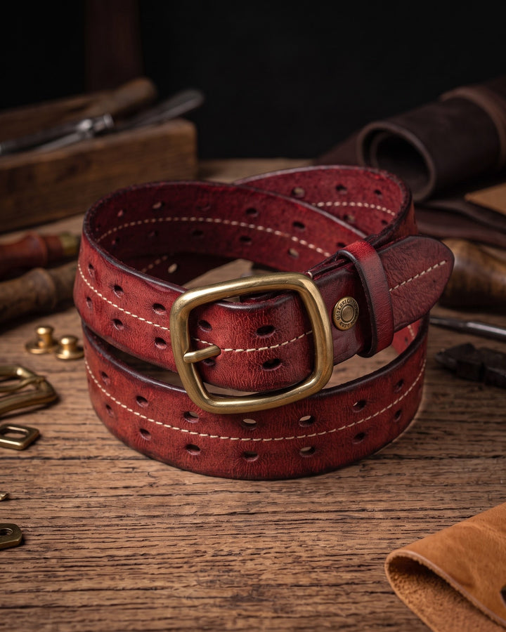 Rinaldo Full-Grain Leather Belt
