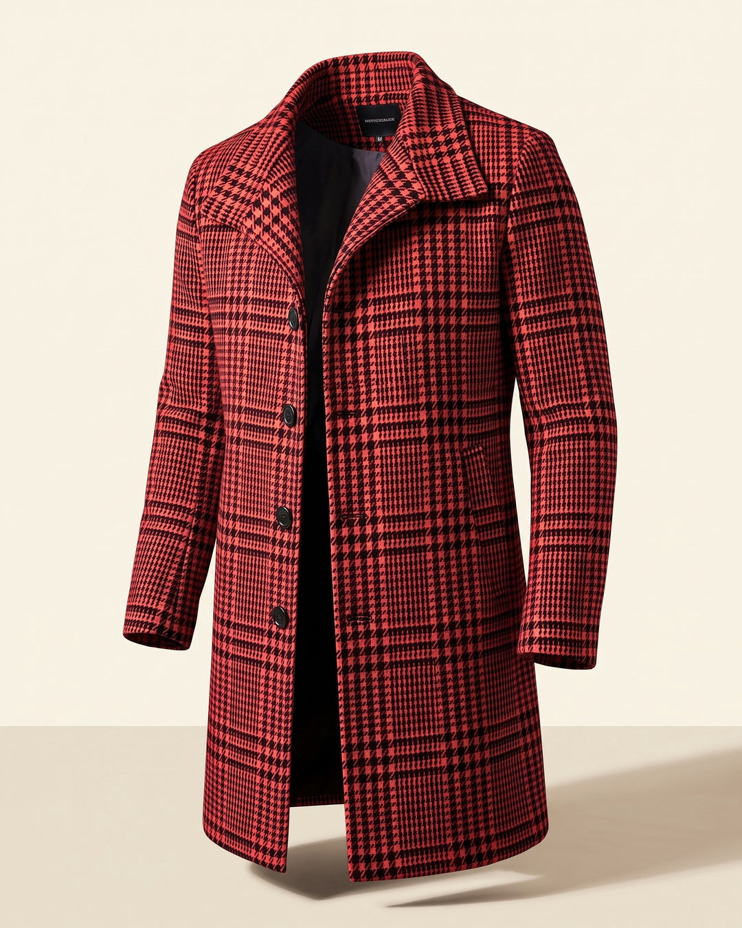 Gennaro Glen Plaid Overcoat