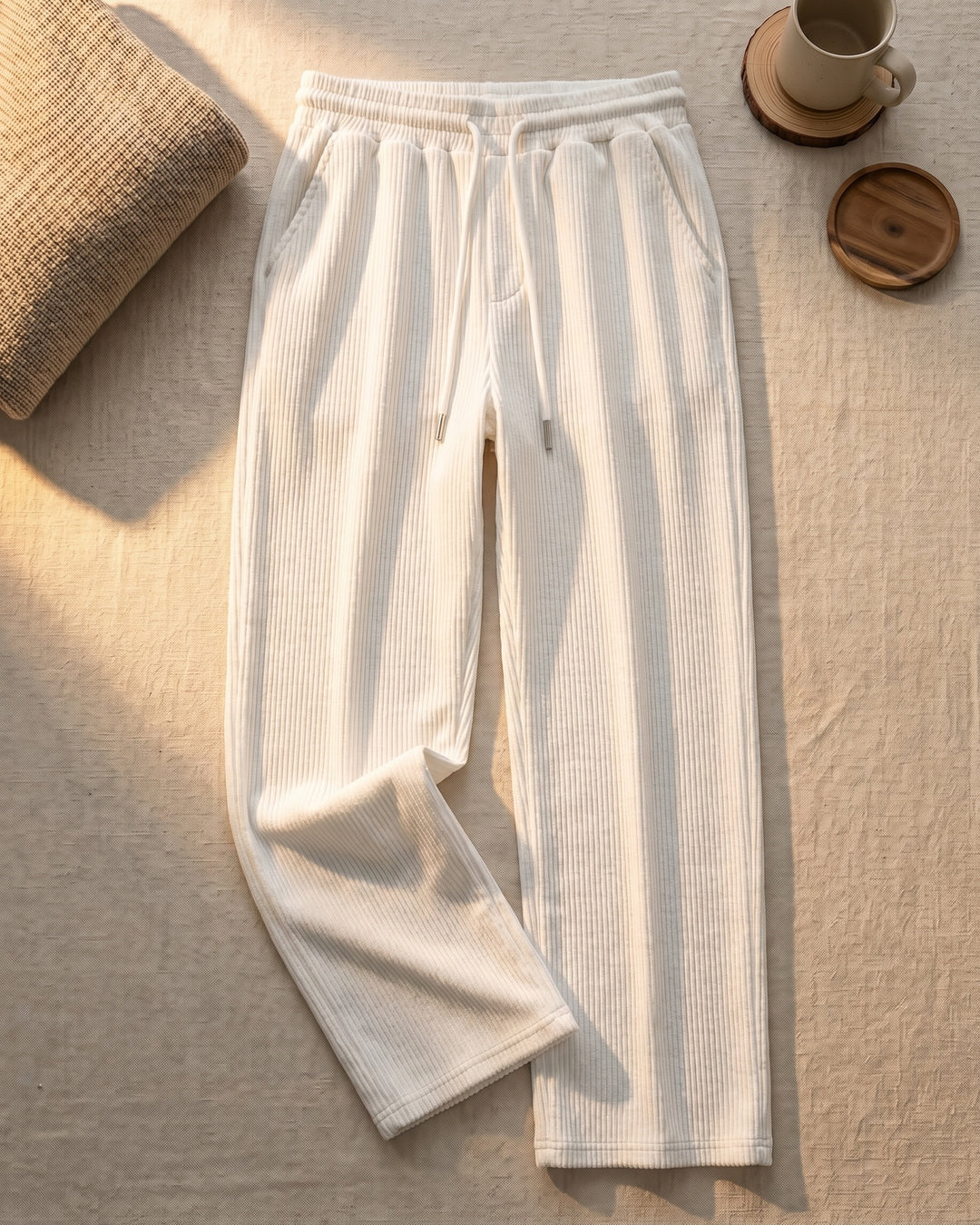 Fulvio Ribbed Corduroy Trousers
