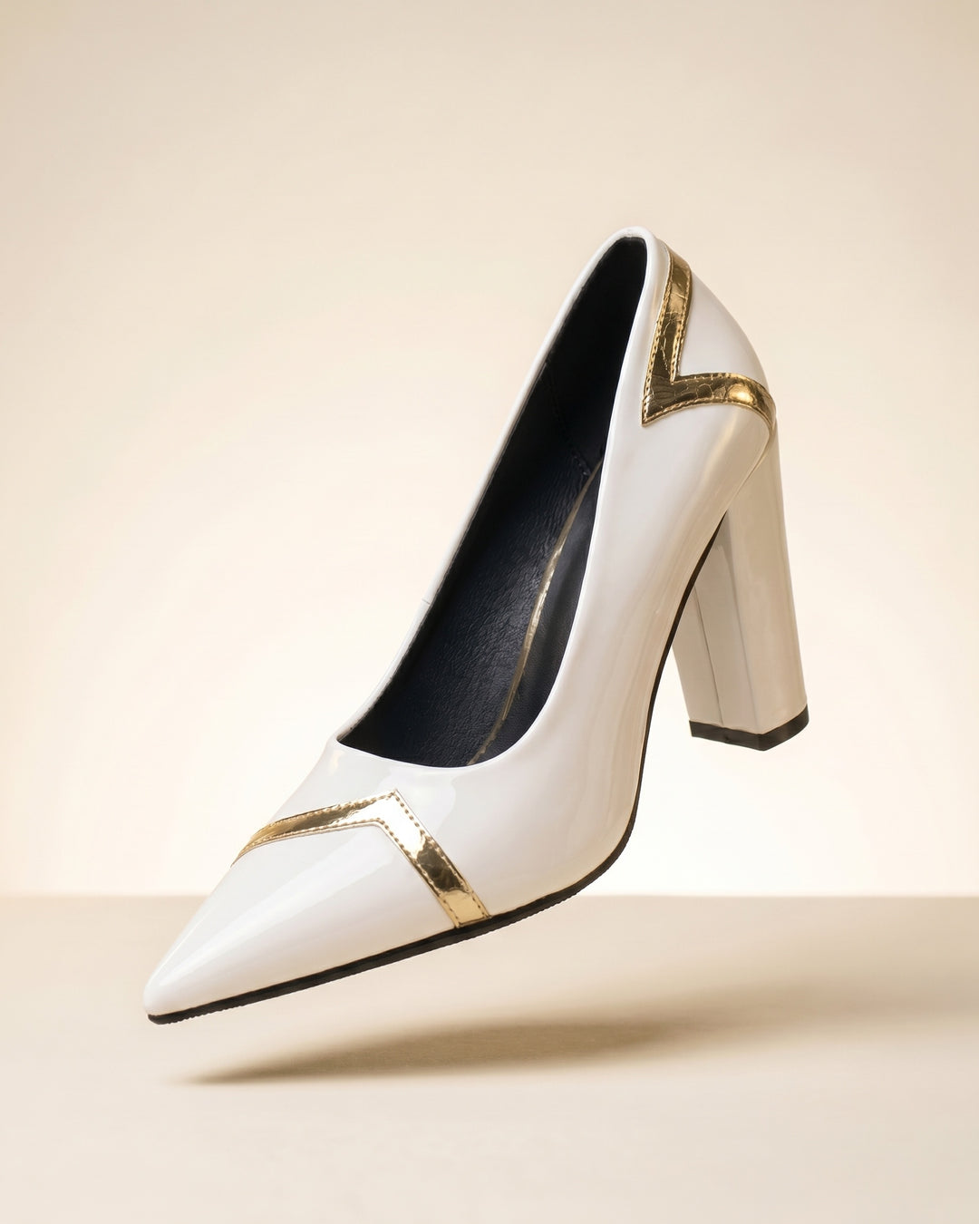 Zaira Block Heel Pump