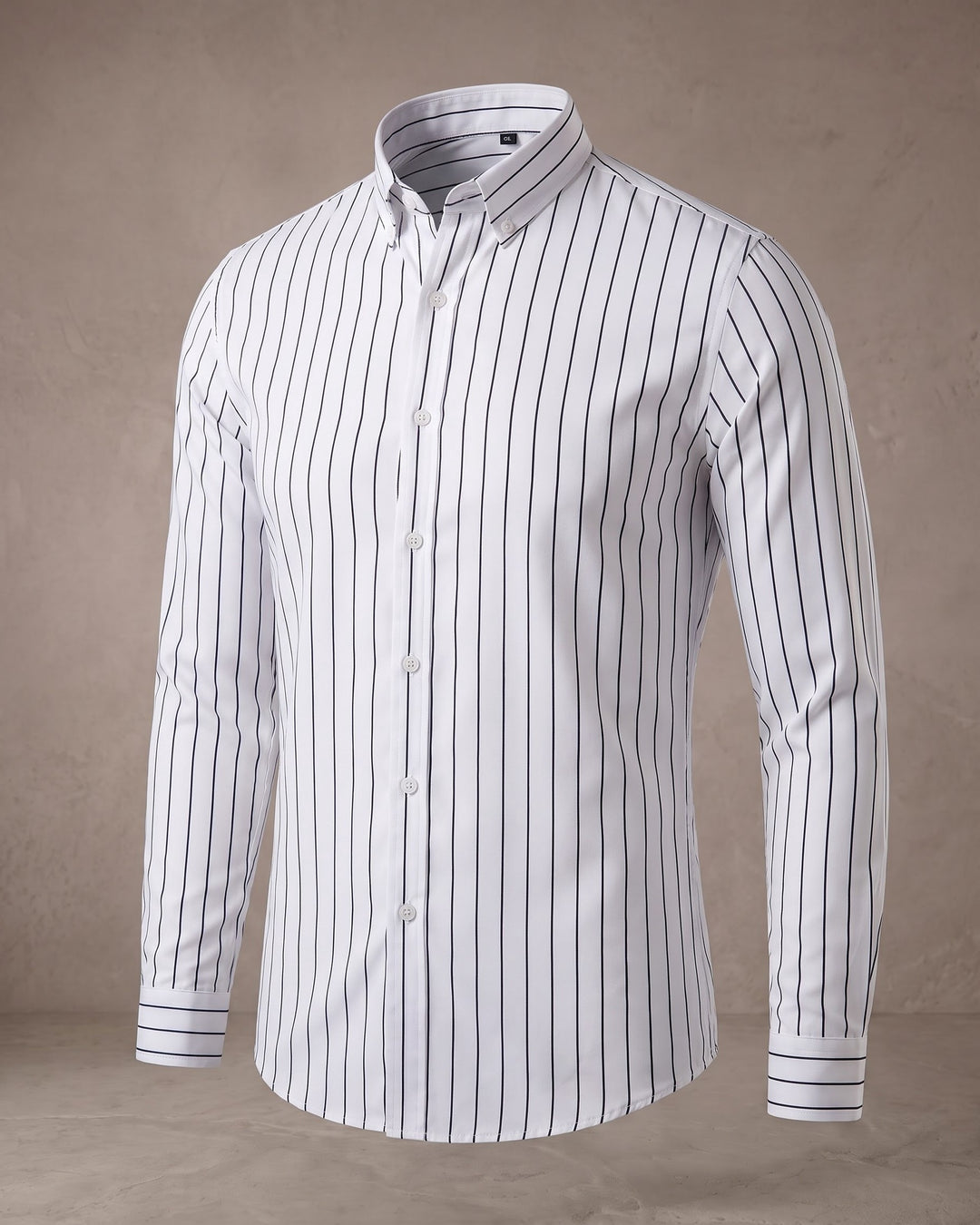 Lucio Striped Button-Down Shirt