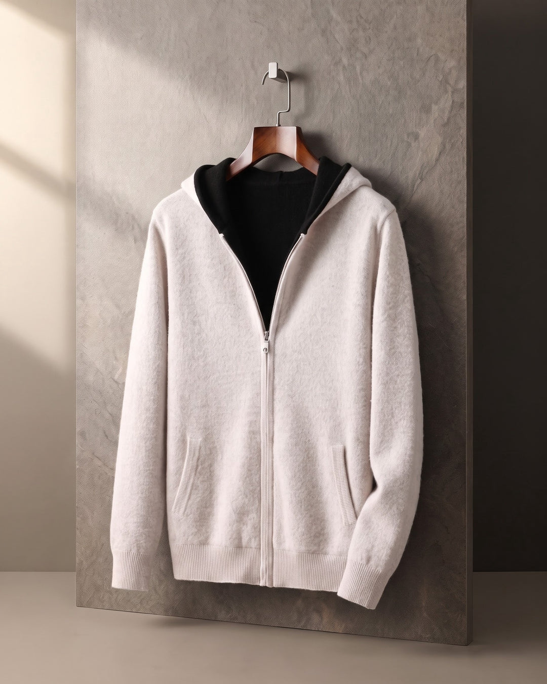 Donato Cashmere Zip Hoodie