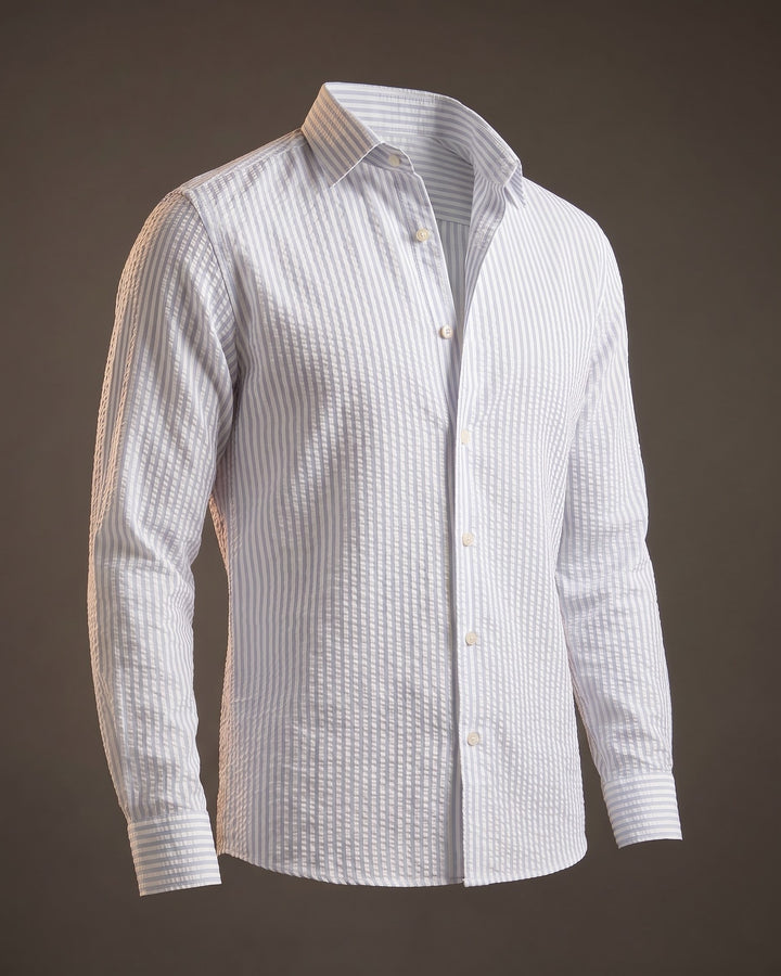 Pio Seersucker Dress Shirt