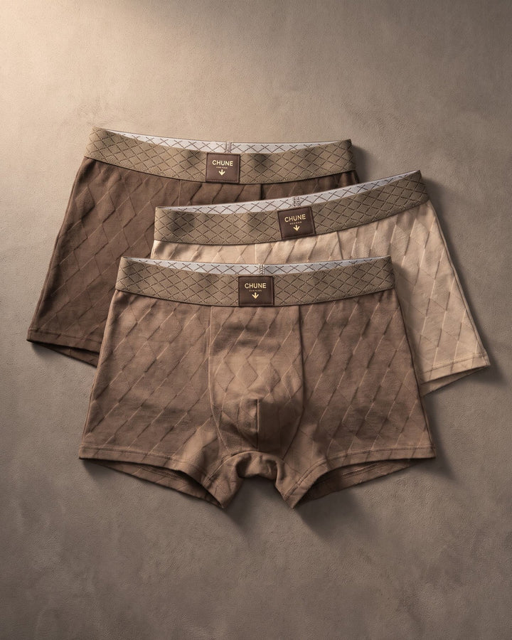 Giordano Cotton Jacquard Boxer Brief