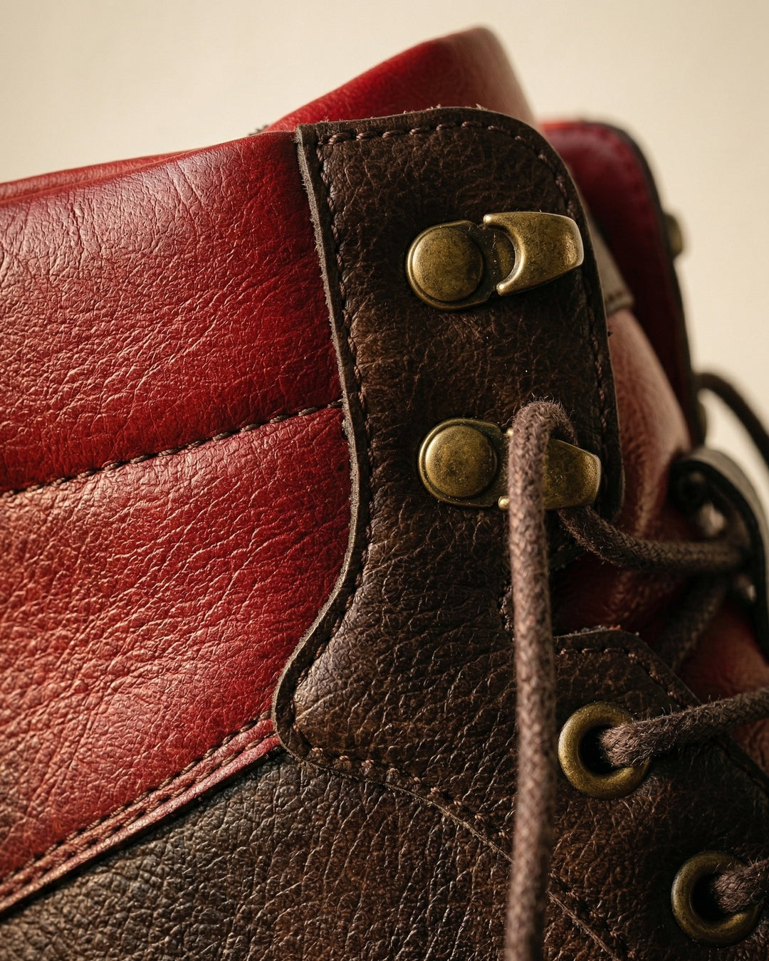 Tiberio Structured Leather Boot