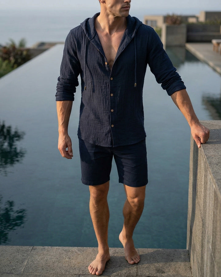 Marcello Cotton Linen Shirt
