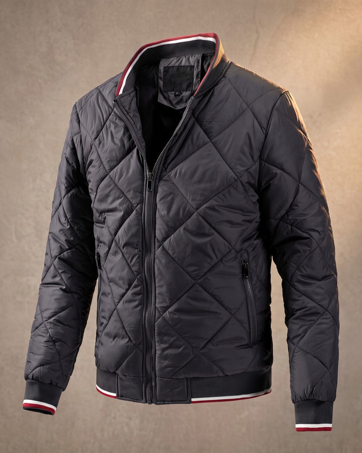 Demetrio Quilted Bomber Jacket
