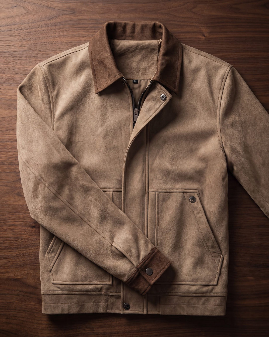 Rufino Suede-Finish Leather Jacket