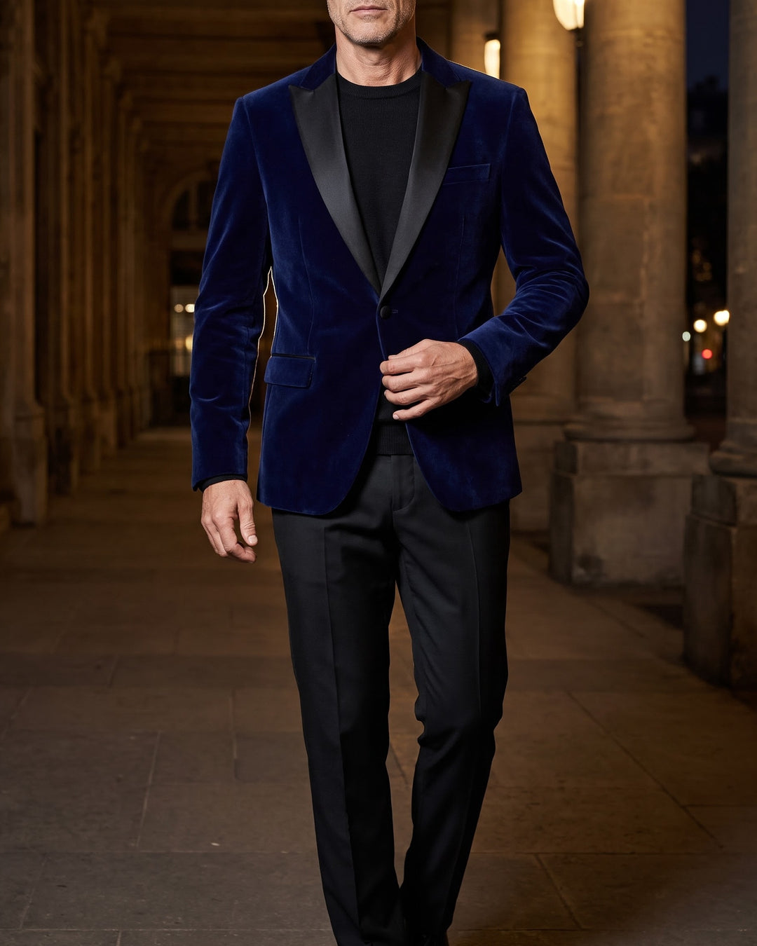 Pedro Velvet Tuxedo Blazer