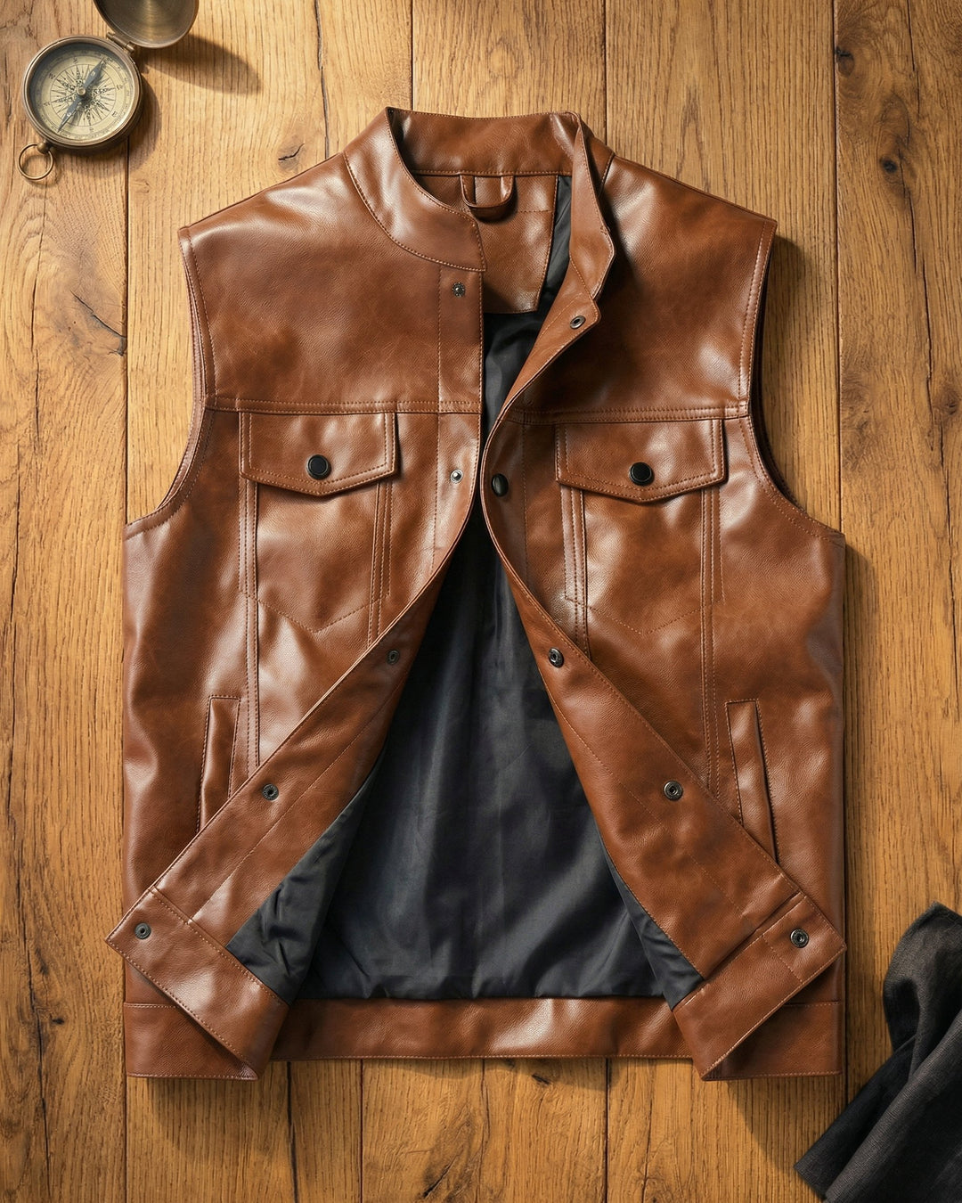 Ricardo Leather Vest
