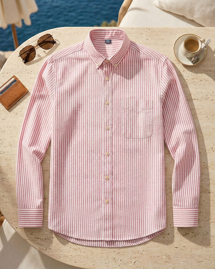 Dario Cotton Button-Down Shirt