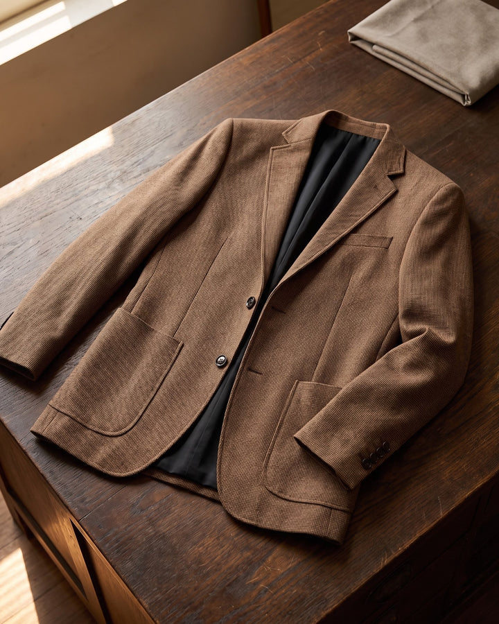 Silvano Micro-Check Blazer