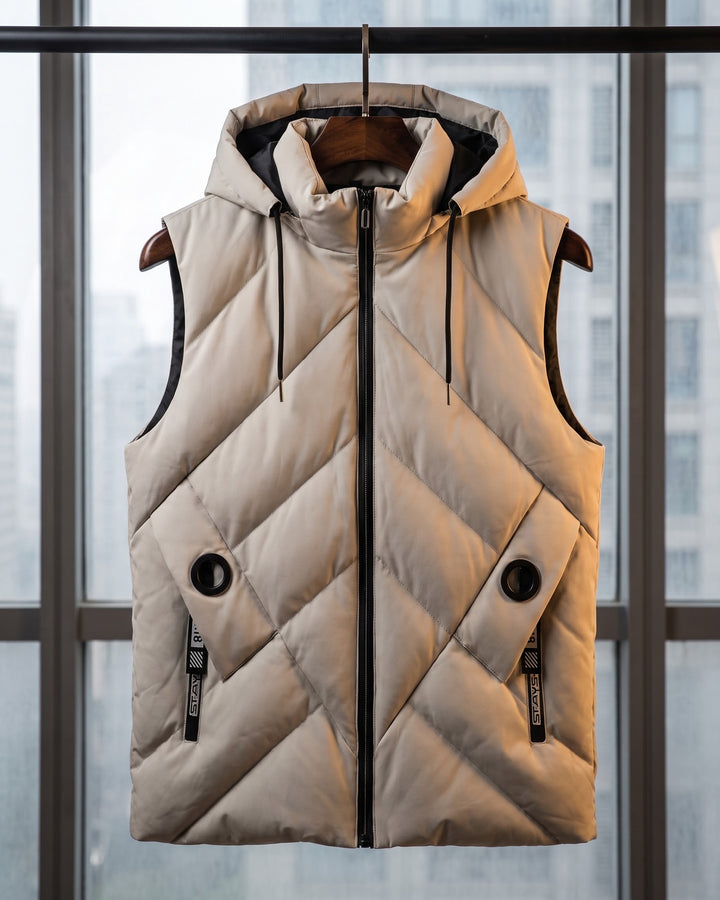 Marcello Hooded Quilted Vest