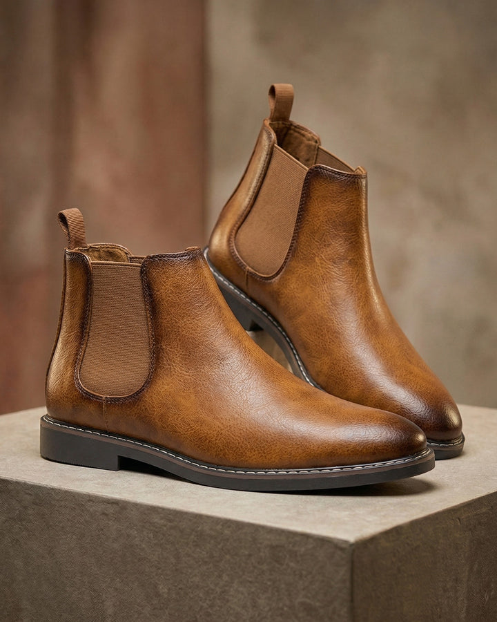Sandro Leather Chelsea Boot