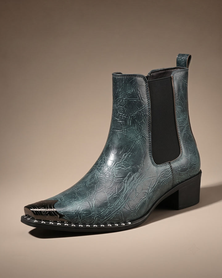 Fernanda Faux Leather Chelsea Boot
