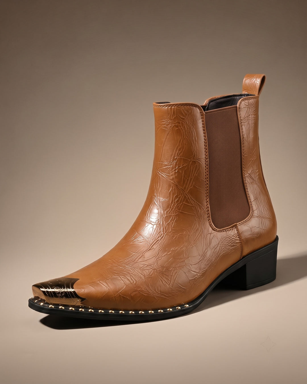 Fernanda Faux Leather Chelsea Boot