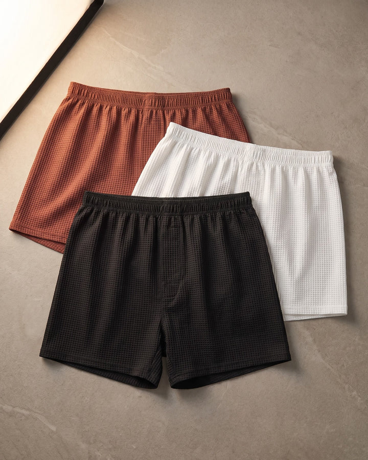 Elio Waffle Shorts