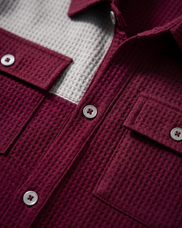 Giorgio Waffle-Knit Coordinate Set