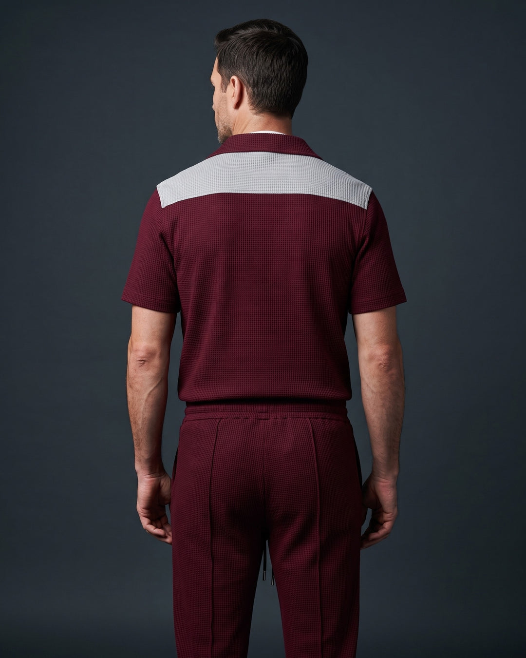 Giorgio Waffle-Knit Coordinate Set