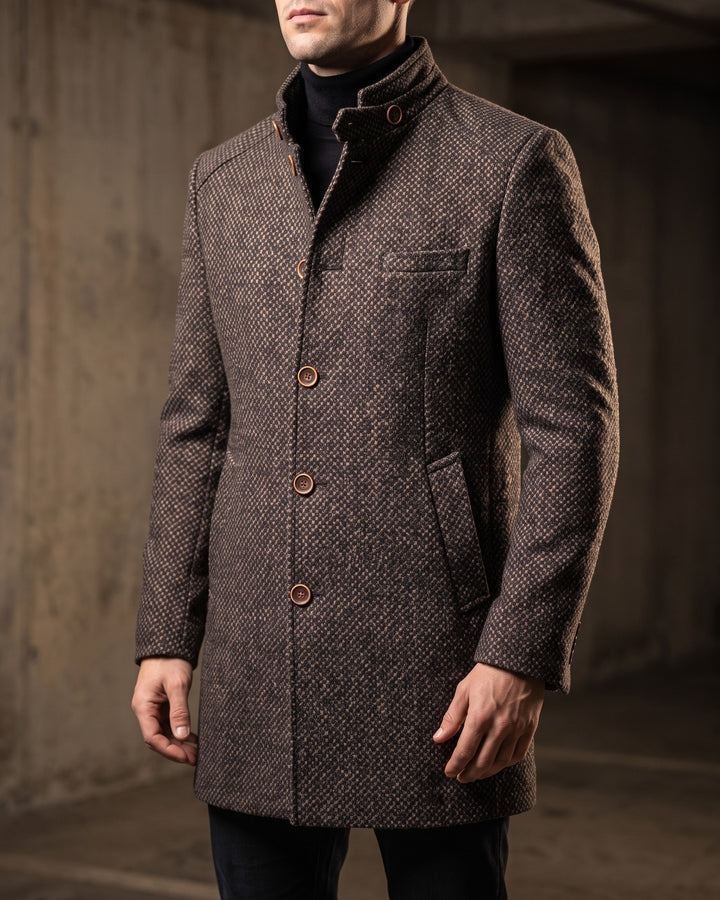 Gualtiero Cotton Blend Coat