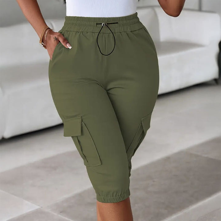 Isabelle Stretch Cargo Capris