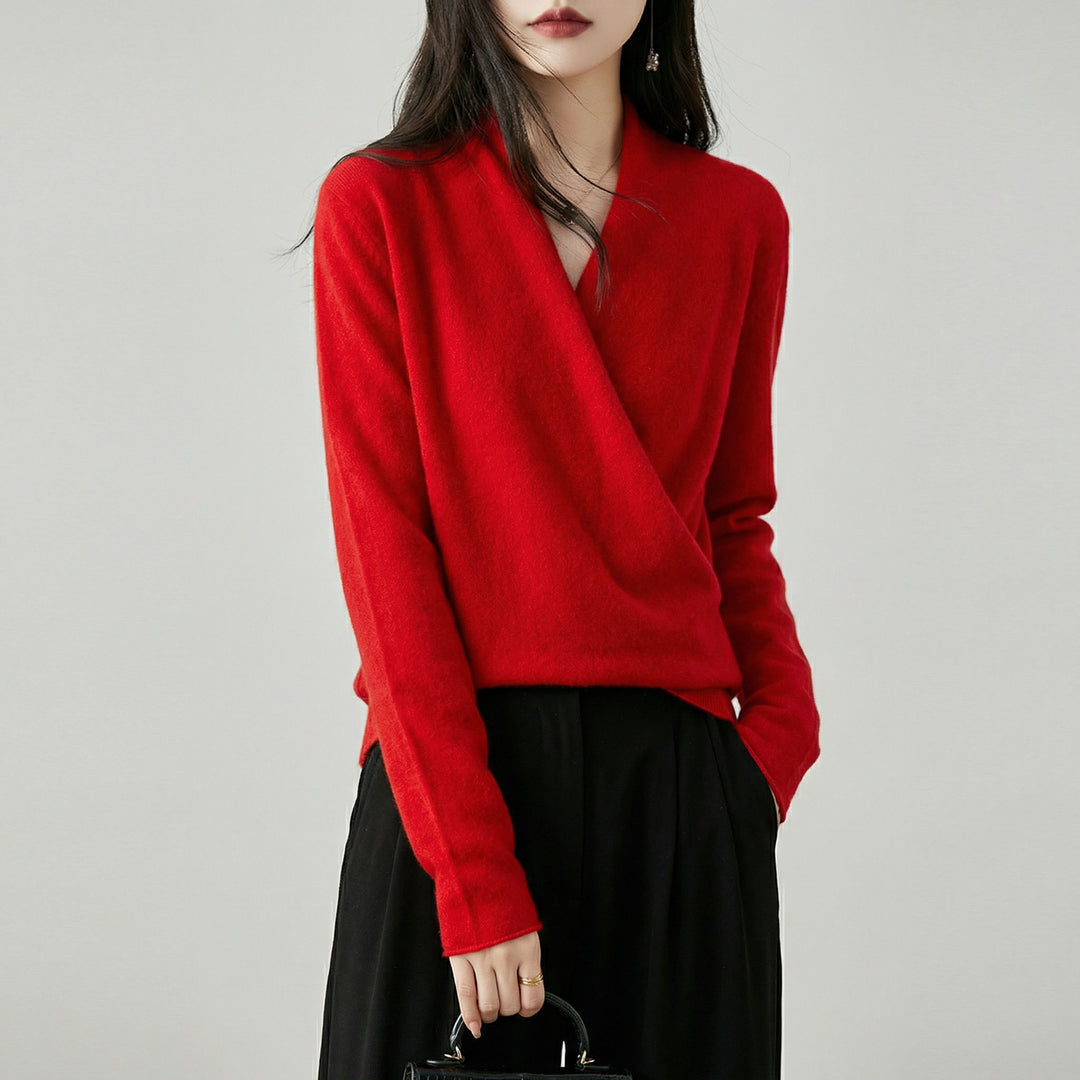 Giulia Wool Wrap Knit