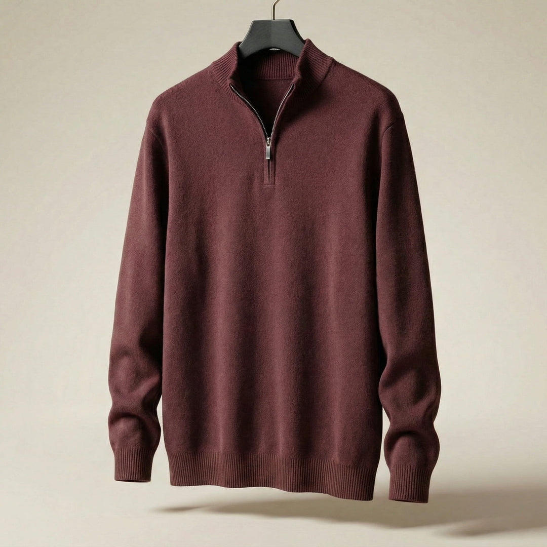 Matteo Quarter-Zip Knit