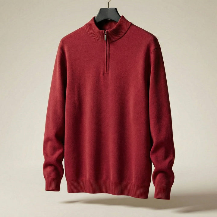 Matteo Quarter-Zip Knit