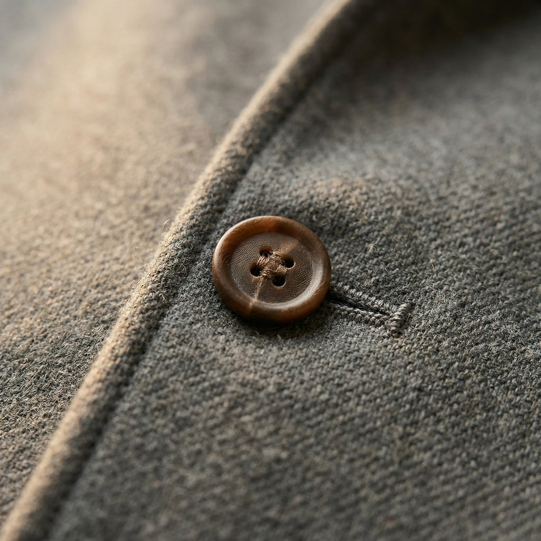 Matteo Wool Stand-Collar Jacket