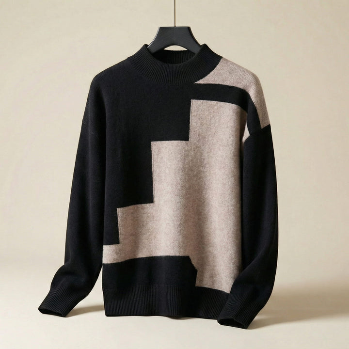 Valentina Graphic Knit Sweater