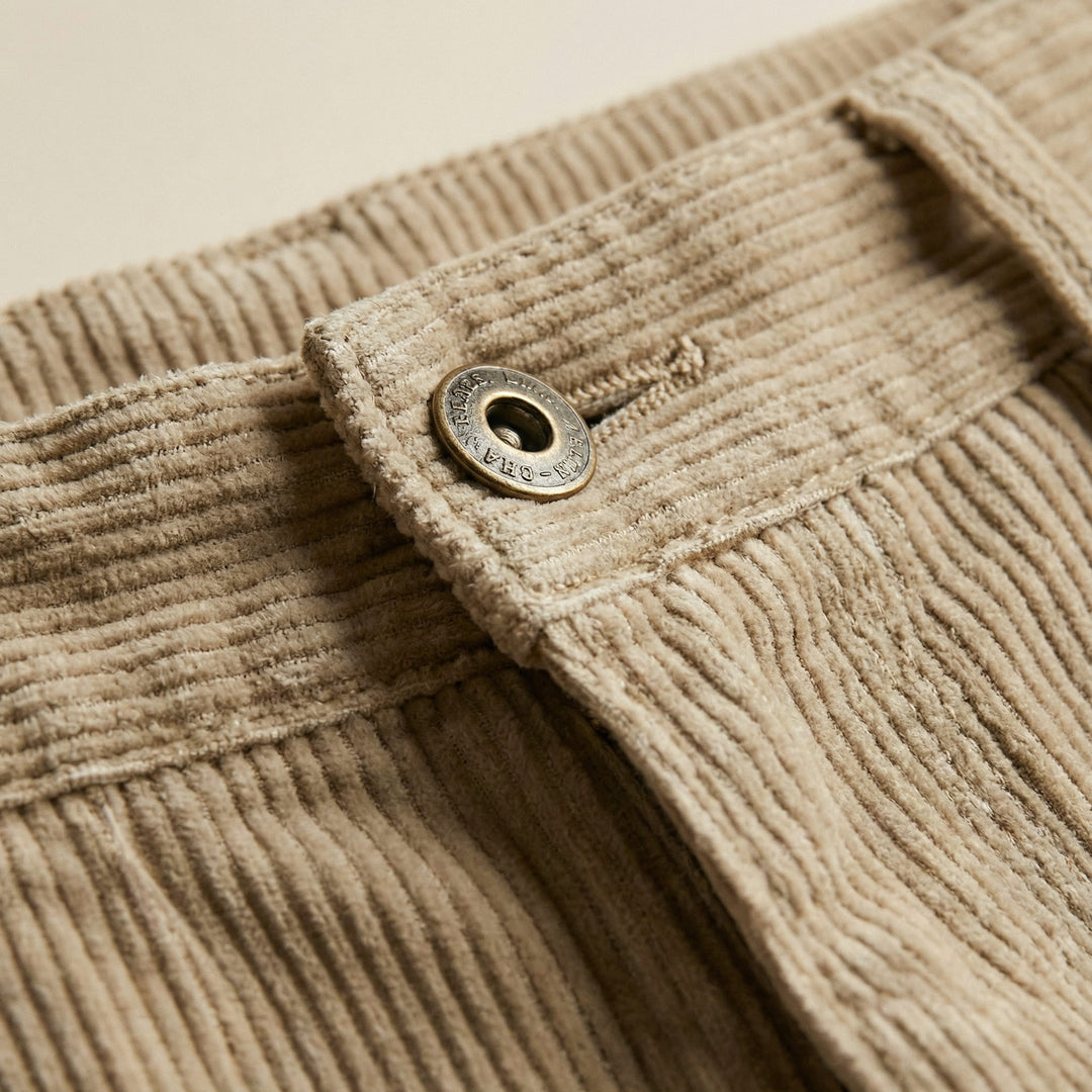 Alessandro Corduroy Cargo Trousers