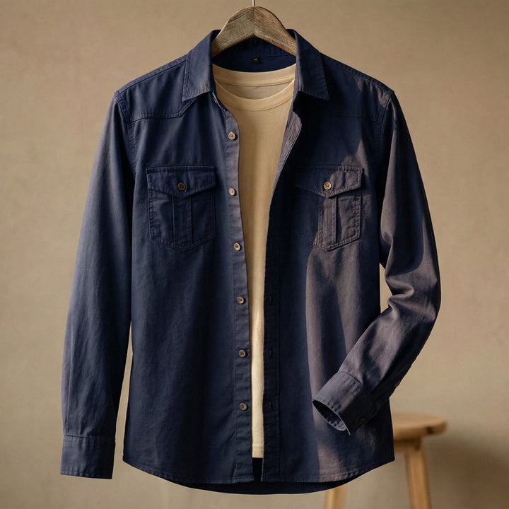 Sergio Cotton Utility Shirt