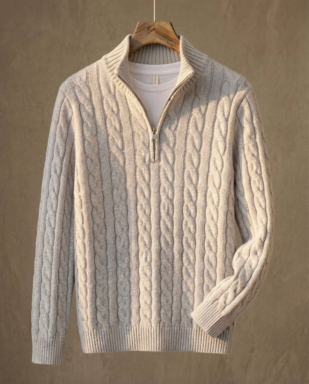 Alessandro Cotton Quarter-Zip Sweater